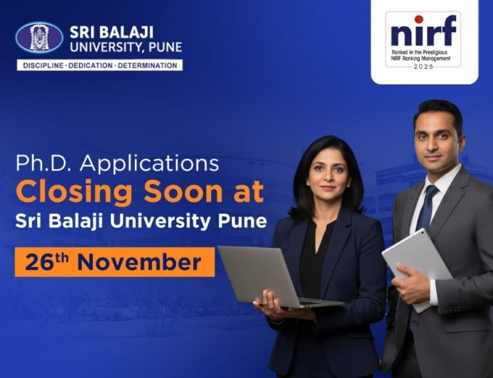 Ph.D. Applications Closing Soon at Sri Balaji University, Pune — Unlock New Career Opportunities in Research and Academia!