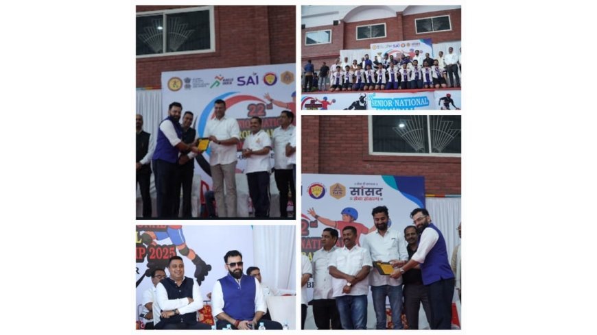 22nd Senior National Roll Ball Championship 2025 Concludes in Indore: Maharashtra and Uttar Pradesh Clinch Gold